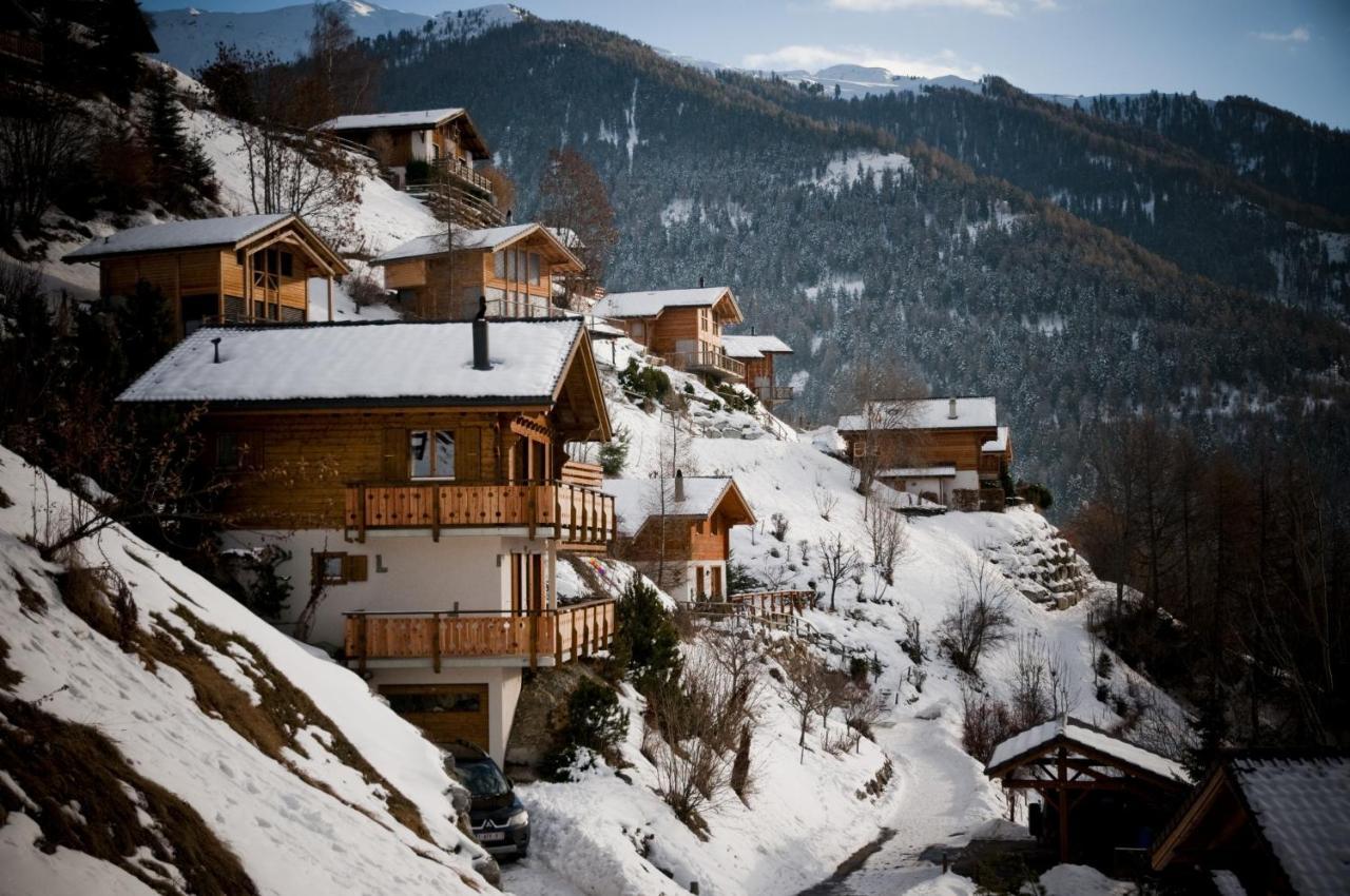 Greppons Cosy & Mountain Apartments By Alpvision Residences Veysonnaz Exteriör bild